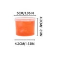 thumbnail image 3 of Cagogo SlimeToy, Boue Cristalline aux Fruits 70 ml pour Jeu Sensoriel Anti-Stress, Argiles Rouges pour Enfants et Adultes, Slime Artisanal Creative pour Artisanat Décoration de Relaxation, 3 of 6