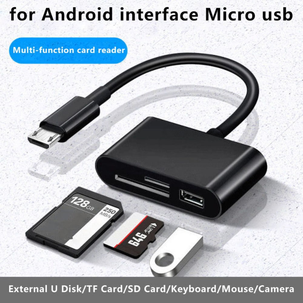 SD Card Reader Type C Card Reader Flash Memory Card Reader USB C SD