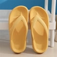 thumbnail image 1 of Rimocy Soft Sole EVA Women's Flip Flops 2023 Summer Beach Non-slip Cloud Slippers Women Thick Platform Clip Toe Bathroom Slides, 1 of 4
