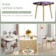thumbnail image 3 of IF de John Krasinski-theme Fitted Round Tablecloths Elastic Edged Table Covers Waterproof Table Cloth for Kitchen Holiday Party Tables Decor 120cm, 3 of 6