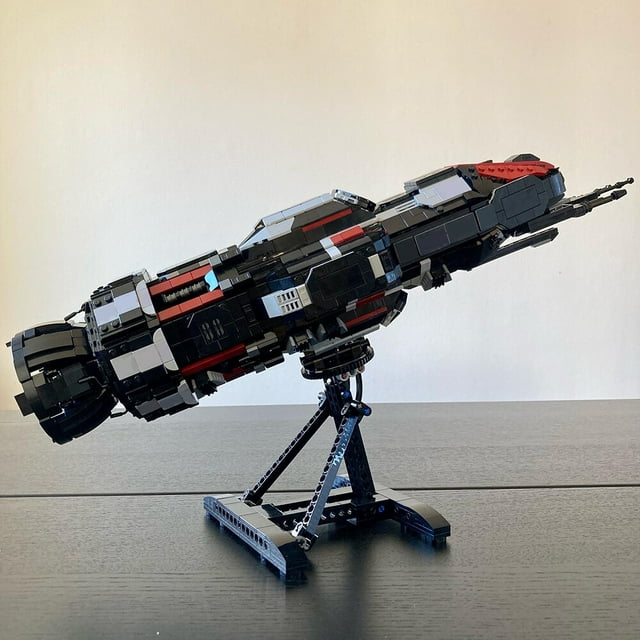MOC-96473 Rocinante S4 Commercial Spaceship Model Building Blocks TV MOC Bricks Toys Set