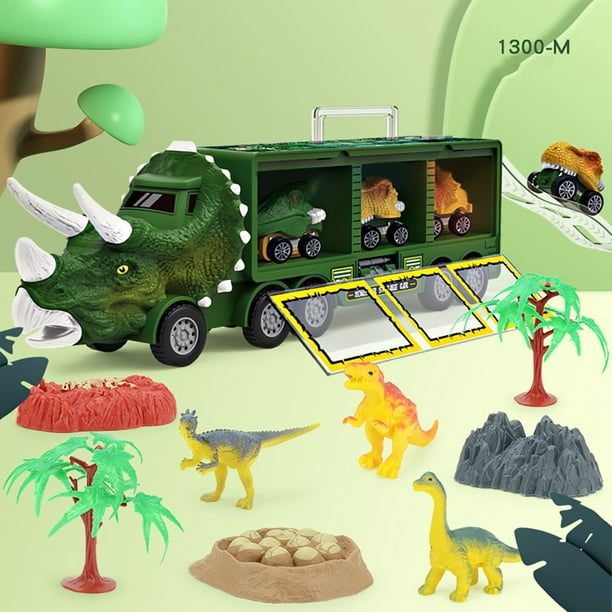 Mega - Transporteur Dino - Mini véhicules et circuits - Jeux d