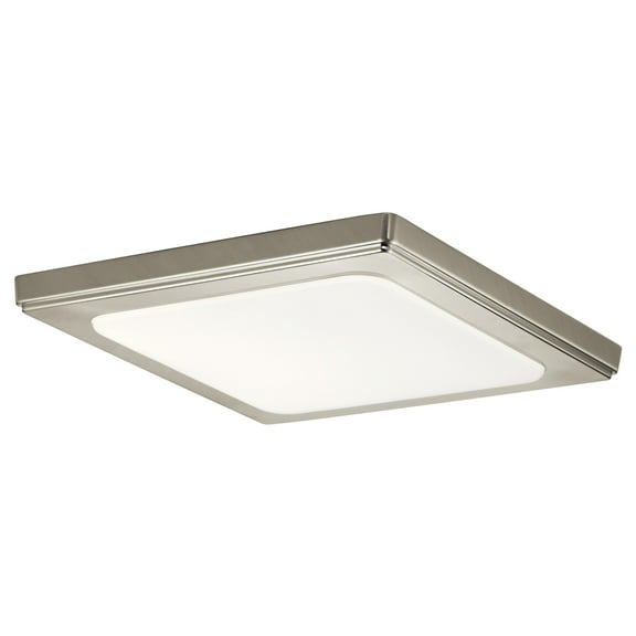 Kichler 44247Led40 Zeo 10" Wide Edge Lit Led Flush Mount Square Ceiling Fixture