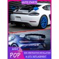 thumbnail image 2 of Adecuado para Porsche 718gt4 981 987 Cola trasera modificada especial Gt4rs Modelo de ala fija con joroba, 2 of 5