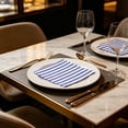 thumbnail image 4 of Honmine Striped Paper Napkins Disposable, Cocktail Napkins for Party Use 100pcs, Colorful Stripe Print for Wedding, Hotel, Holiday Gathering, Bar, Kitchen, 4 of 6