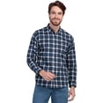 thumbnail image 1 of Camisa Ultra slim Lee Manga Larga Hombre 206 azul marino XG, 1 of 5