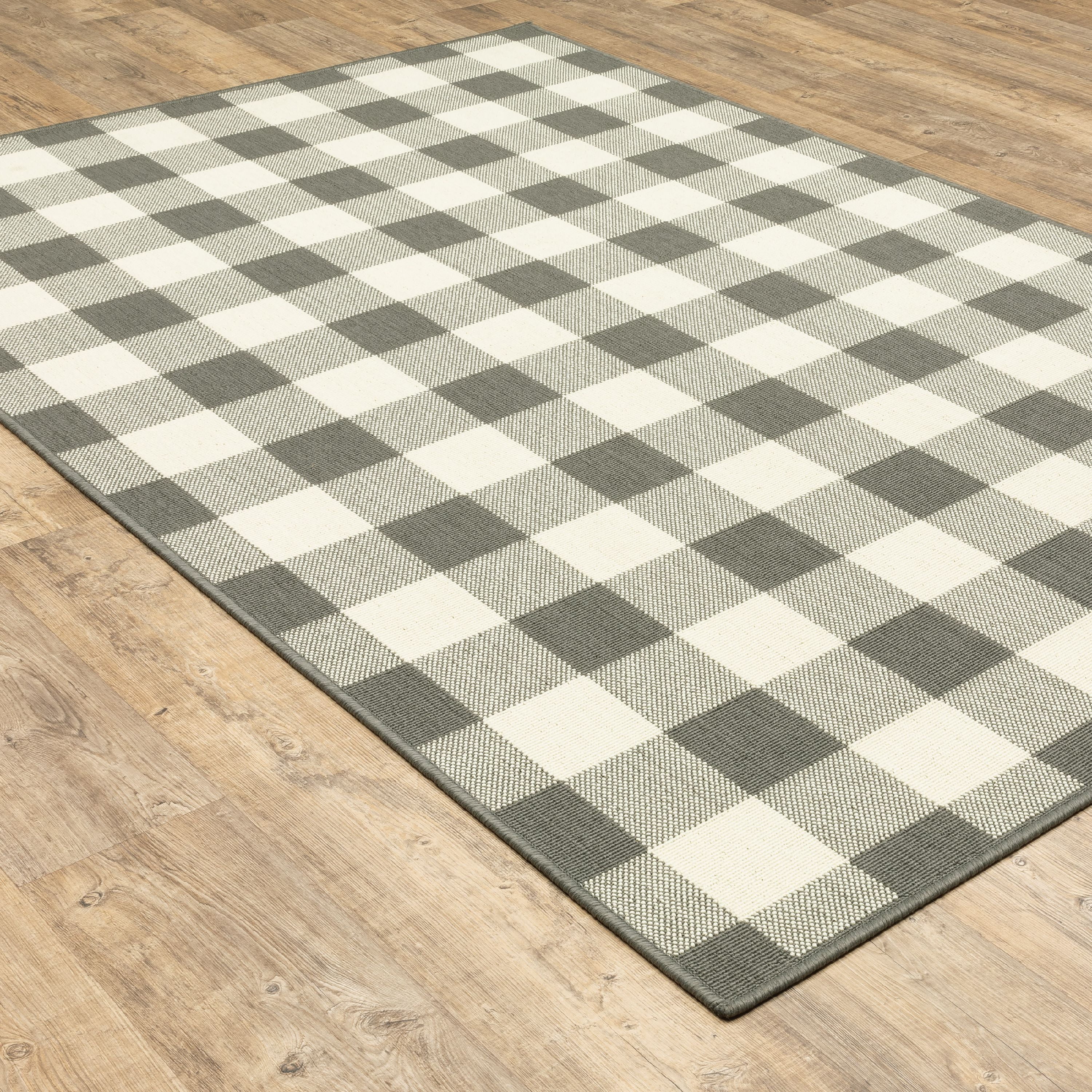 Avalon Home Mackinaw Gingham Plaid Indoor/Outdoor Area Rug