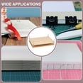 thumbnail image 5 of Wooden Book Press Bookbinding Brown Rectangle Bamboo Portable Book Press Bookbinding Tool Flat Paper Press Machine for Bookbinding Supplies DIY Handmade Paper Press 37.3x28.8x0.85cm Brown, 5 of 9