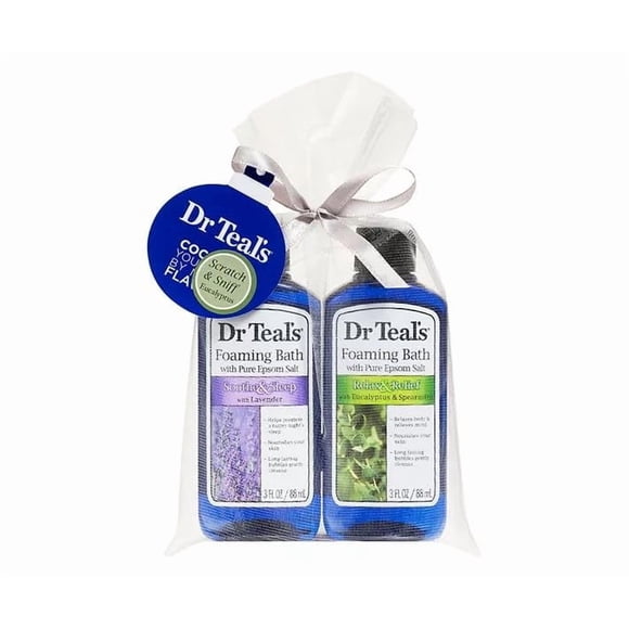 Aditivo de Baño Espumoso Dr Teal's Lavanda y Eucalipto con Menta Verde