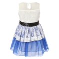 thumbnail image 2 of Richie House Girls' Dress With Lace And Contrasting Skirt RH1715, 2 of 2