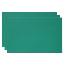 Uxcell Anodized Aluminum Sheet Metal, Laser Plates Engraving Blanks Rectangle for Crafting DIY House Laser Engraving Green 8x12 inch 3Pcs