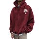 thumbnail image 2 of Sudadera con capucha para hombre, sudadera con capucha con letras estampadas, jersey de manga larga, sudadera con capucha para hombre, abrigo de poliéster, 2 of 4