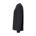 thumbnail image 3 of Gildan Hammer Long Sleeve T-Shirt Adult Men -GR40 100% Cotton Crew Neck Tee, 6 Pack, Black, XL, 3 of 5