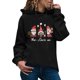 thumbnail image 1 of Sudadera con Cremallera Gibobby Mujer Capucha Estampado Navidad Negro M, 1 of 4