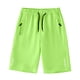 thumbnail image 1 of Pantalones deportivos informales de verano para niños, con cintura elástica y bolsillos, de poliéster, 1 of 4