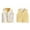 Yellow, variant on GYRATEDREAM Baby Toddler Girls Boys Reversible Vest Soft Waistcoat Sleeveless Jacket Lightweight Vests