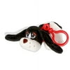 Plush Pound Puppies : Clip-on`s White and Black