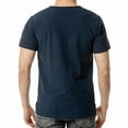 thumbnail image 4 of Summer Cotton Linen Vintage Henley Shirt Lightweight Casual Pullover Tops Side Slit Party Tees for Workout Fitness, 4 of 7