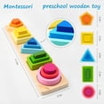 thumbnail image 3 of Juguete apilable Montessori Symdiro para niños y niñas de 1 a 3 años, 3 of 6