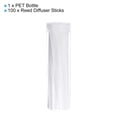 thumbnail image 3 of Unique Bargains 20CM/7.9' Reed Diffuser Sticks, 100 Pack Fiber Aroma Fragrance Refill Sticks Replacement with Bottle, White, 3 of 7