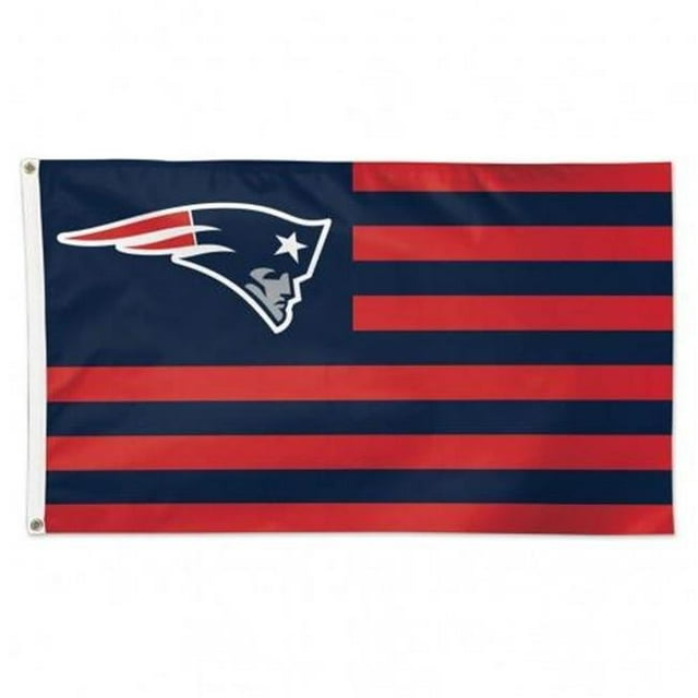 New England Patriots Flag 3x5 Deluxe Americana Design