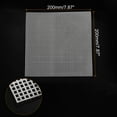thumbnail image 2 of Plastic Mesh Canvas Sheets Blank Canvas White for Embroidery Needlepoint, Knit Crochet Yarn Crafting, 7.87"x7.87", 2 of 6