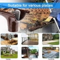 thumbnail image 5 of 4pcs Gutter Screen Leaf Catcher Gutter Guard Aluminum Gutter Guard Anti-Leaf, 5 of 5
