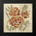 thumbnail image 2 of Zarris, Chariklia 20x20 Black Modern Framed Museum Art Print Titled - Autumn Rose II, 2 of 5