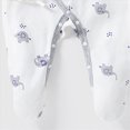 thumbnail image 6 of sdbrld 3 6 9 12 Months Preemie Clothes Newborn Sleepers Boy 1T 2T Unisex Baby Long Sleeve Romper Pajamas Bodysuit Infant Fall Winter Dark Gray Sizes 1-3 Months, 6 of 6