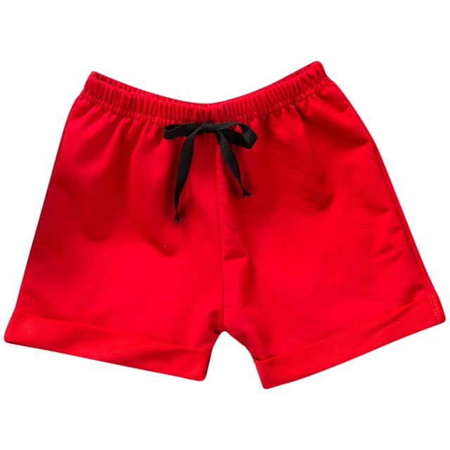 Odeerbi 6M-8Y Niños Niñas Verano Algodón Pantalones Cortos Deportivos Color Sólido Lindo Ocio Frenulum Pantalones Cortos