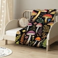 thumbnail image 2 of HENGT Mushroom Blanket Mushroom Gifts for Girls Boys Mushroom Throw Blanket Soft Warm Flannel Plush Blankets for Bed Sofa Couch, 2 of 6