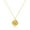 Gold, variant on Fashionable Sea Shells Locket Necklace Photo Pendant Charm Chain 40+5cm Adjustable Length Women Jewelry