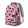 thumbnail image 3 of Nature Inspired Student Backpack with Mushroom and Flower Pattern Waterproof Scratch-Resistant Composite Oxford Cloth, Comfortable Adjustable Straps, Perfect for Student and Forest Lovers, 3 of 6