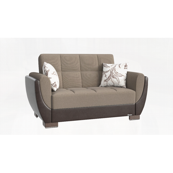 Loveseat - Linen/Modern/Small Space - Living Room Furniture