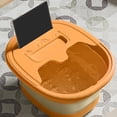 thumbnail image 6 of YiJuHui Foldable Foot Bath Bucket with Lid Insulated Portable Foot Soaking Basin for Home Spa, Ergonomic Massage, Heat Retention & Device Stand, 6 of 6