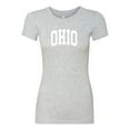 thumbnail image 2 of Wild Bobby State of Ohio College Style Women Slim Fit Junior Tee, 2 of 6