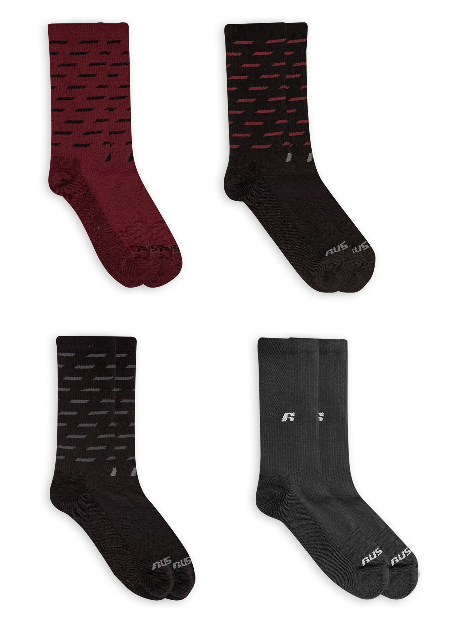 Russell Men's Work to Work Out Crew Socks - Walmart.com