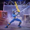 thumbnail image 4 of Power Rangers Lightning Collection Dino Fury Blue Ranger 6-Inch Premium Collectible Action Figure Toy with Accessories, 4 of 8