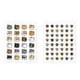 thumbnail image 1 of 2 hojas de pegatinas de material creativas DIY Kawaii Cat Craft Stickers (estilo D), 1 of 2