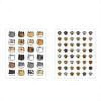 2 hojas de pegatinas de material creativas DIY Kawaii Cat Craft Stickers (estilo D)
