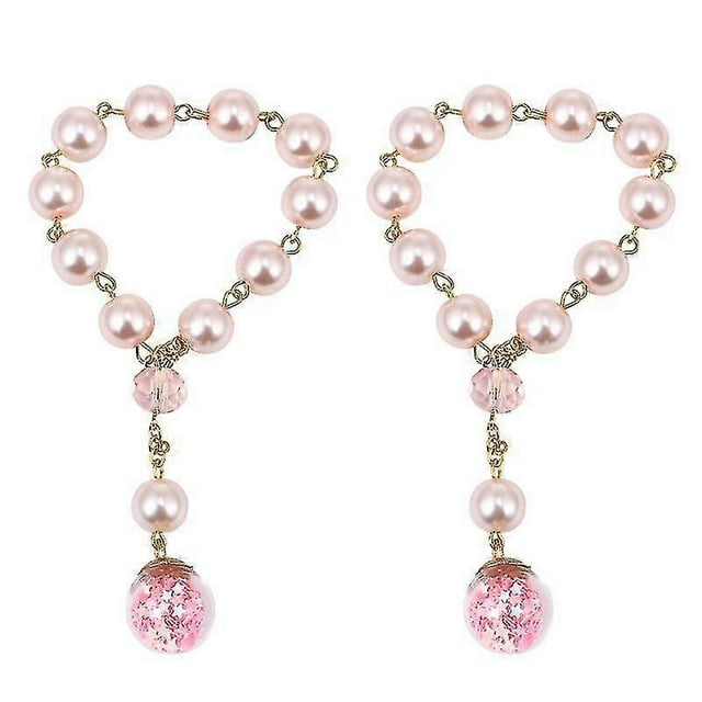 2pcs Versatile Bs Comfortable Wrist Chains Artificial Blets