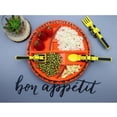 thumbnail image 3 of 3Pcs Creative Kids Dining Tool Set PP Spoon Fork Portable Car Cutlery fast-FCY, 3 of 5
