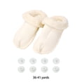 thumbnail image 3 of Dsscvnef Shoes With Warm Inner and Removable and Washable Slippers Inner With Holes Inner With Winter Inner Shoe Cover Exercise Bike Pedal Rtl10266bk, 3 of 6