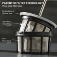 thumbnail image 2 of ESPRO - Prensa francesa P7 - Cafetera y tetera aislada de acero inoxidable de doble pared con microfiltro - Mantiene las bebidas calientes durante más tiempo, perfecta para el hogar (acero inoxidable, 2 of 5