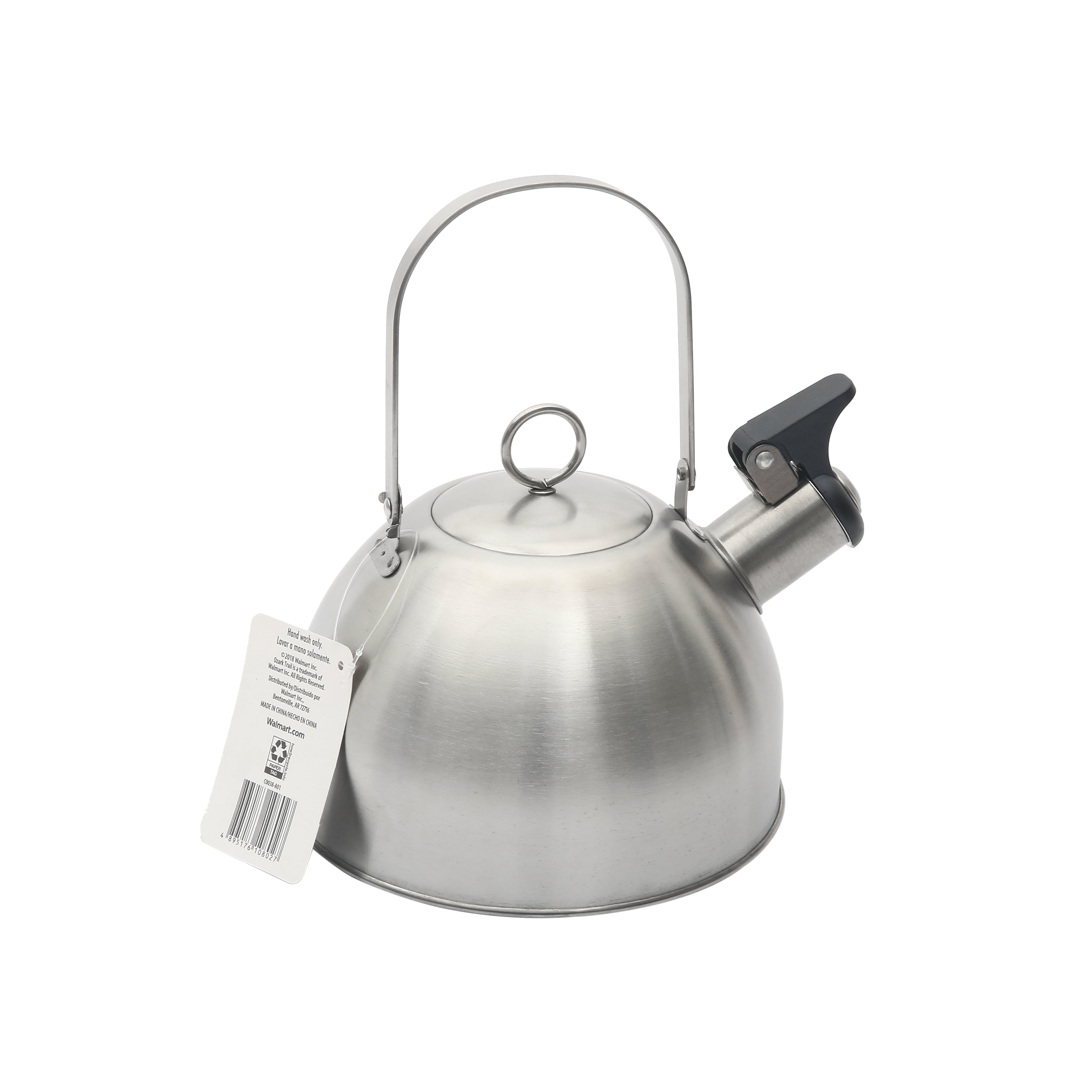 AITREASURE Camping Tea Kettle Stainless Steel Hiking Pot Portable