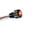 Red LED, variant on 6mm Black Brightest Flush Mount LED Light Bolts, Cool White 12V, Aluminum Housing with Screw Nut, for Bumper, Grille, Car Interior, Dash Ambient Light and Motorcycle