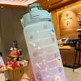thumbnail image 1 of Botella de agua Likrtyny 2L con pajita de silicona Para deportes y viajes, 1 of 3