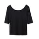thumbnail image 1 of Mujeres Manga Corta Tops Impresión Casual Cuello Redondo, Blusa de Moda para Todo el Uso de Fiesta de Temporada, 1 of 3