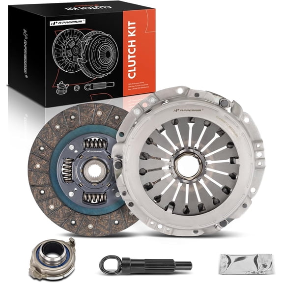 A-Premium Transmission Clutch Kit Set Compatible with Hyundai Elantra 1996-2006, Tiburon 1997-2001/2003-2008 & Kia Spectra 2004-2009, Spectra5 2005-2009, 1.8L 2.0L, Replace# 622 3030 77, L05087