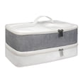 thumbnail image 1 of Bolsa de transporte para secador de pelo de doble capa Sunnimix bolsa de almacenamiento de herramientas para el cabello, 1 of 7